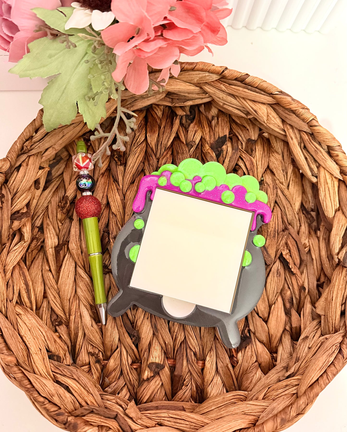 Fall-Halloween Sticky Note Holder